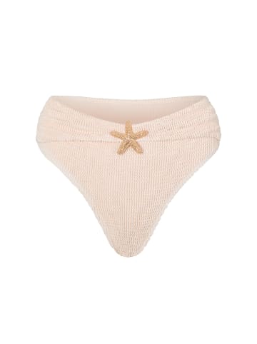 Moda Minx Bikinihose Starfish Scrunch High Waist Bikini Bottom in Coconut