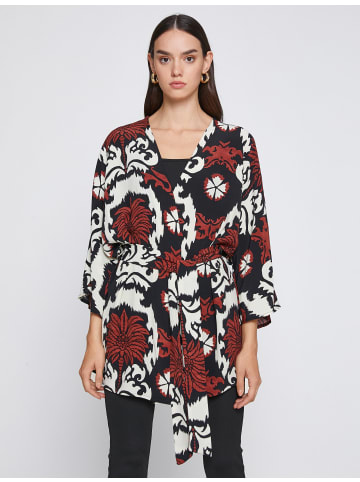 KOTON Kimono in Schwarz Gemustert