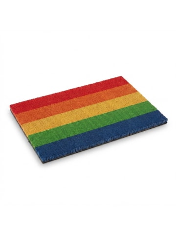 relaxdays Fußmatte "Regenbogen" in Bunt - (B)60 x (T)40 cm