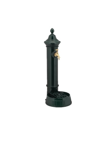Standbrunnen in Dunkelgrün - (H)72 cm