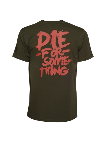 Roberto Geissini Iron Fist T-Shirt Khaki Unisex