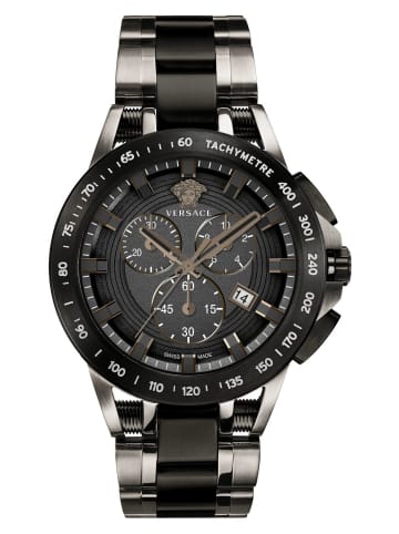 Versace Chronograph SPORT TECH schwarz, grau in schwarz