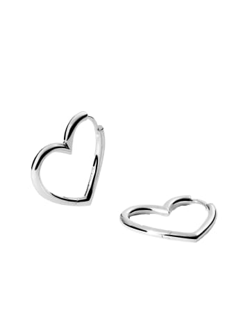 PURELEI Creolen Hearts in Silber