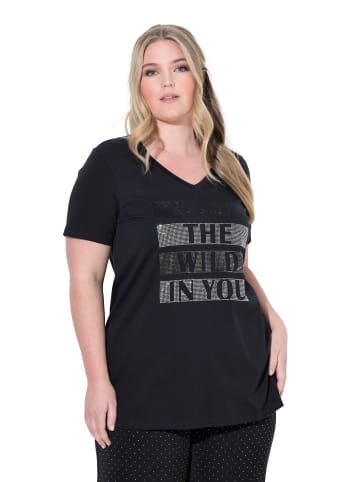 MIAMODA Shirt in schwarz