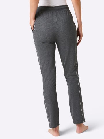 WITT WEIDEN Hose in anthrazit-meliert-weiß