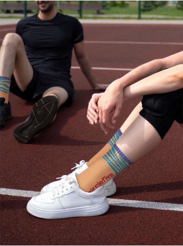 normani 4 Funktions Tennissocken mit Frotteesohle in Orange