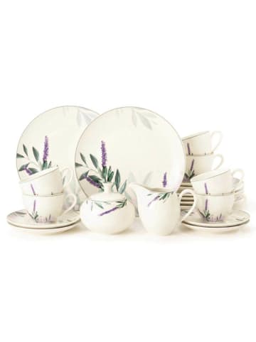 Seltmann Weiden 20-tlg. Kaffeeservice Savona Provence in in bunt-beige