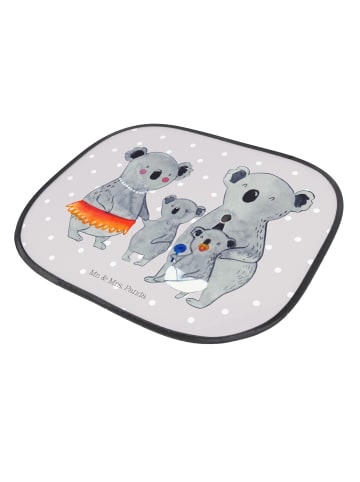 Mr. & Mrs. Panda kfz hitzeschutz Koala Familie ohne Spruch in Grau Pastell