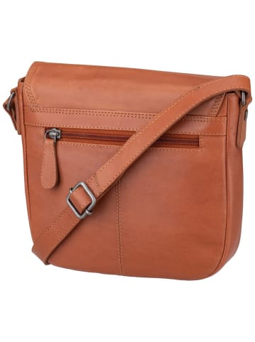 The Chesterfield Brand Umhängetasche Lucian in Cognac