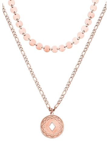 PURELEI Halsketten-Set Waikiki Rosegold