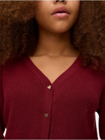 Vero Moda Girl Strickjacke in Syrah
