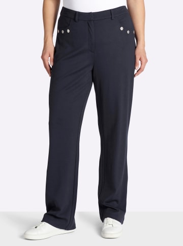 sheego Hose in tiefblau