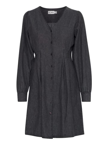 ICHI Denimkleid IHARCHER Regular fit in Washed black