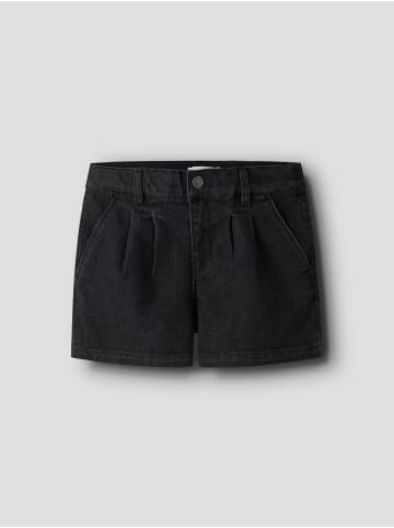 name it Shorts in Black Denim1