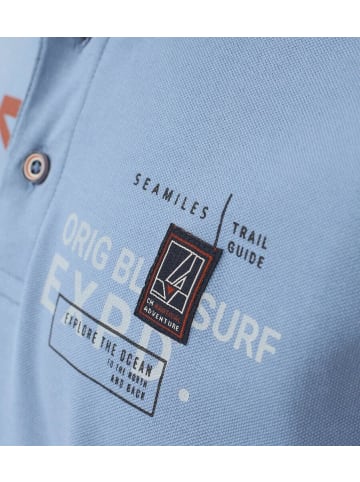 CASAMODA Polo in aqua bis petrol