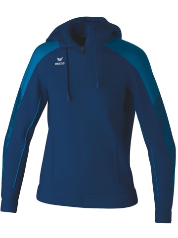 erima Trainingsjacke "Evo Star Trainingsjacke Mit Kapuze" in Blau
