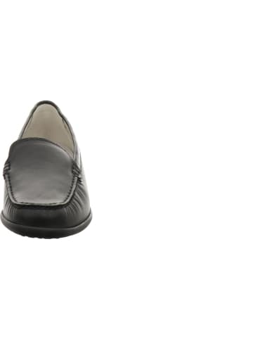 WALDLÄUFER Slipper in schwarz