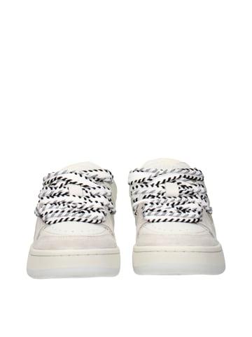 Barrow Weiß Leder Low Top Sneaker