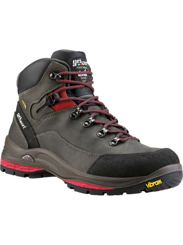 Grisport Wanderschuh Schnürstiefel Dakar Gritex in anthrazit/rot in anthrazit/rot