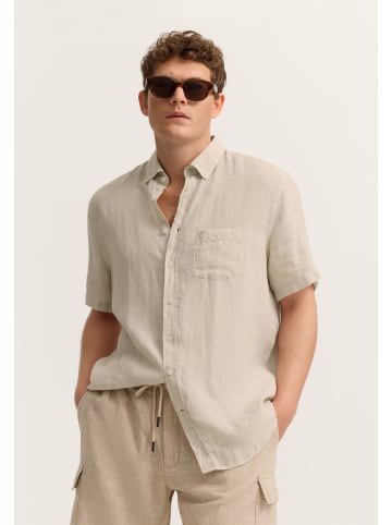 Bugatti Kurzarm-Hemd in 40-beige