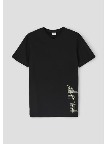 s.Oliver T-Shirt kurzarm in Schwarz