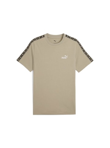 Puma T-Shirt "Ess Tape Tee" in Grün