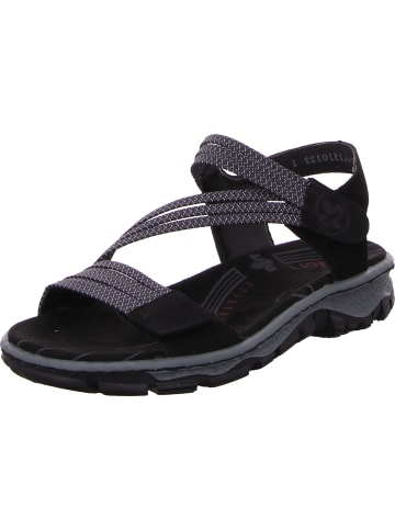 rieker Sandale in schwarz