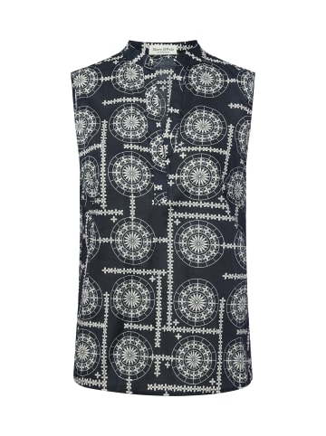 Marc O'Polo Bluse in marine beige - 0002