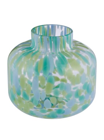 Butlers Mini-Vase CONFETTI 4er-Set in Grün / Blau