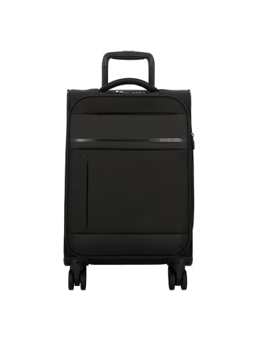 Jump Monthélys 4 Rollen Kabinentrolley 55 cm mit Dehnfalte in dark grey