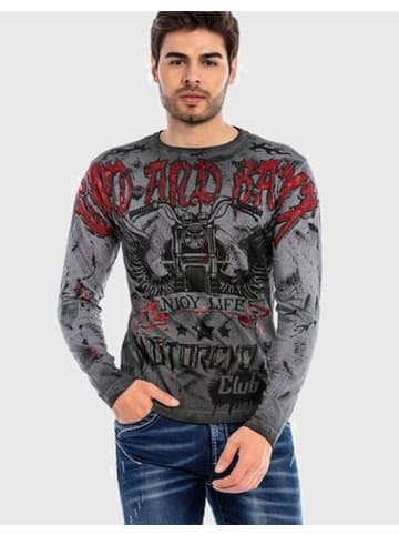 Cipo & Baxx Sweatshirts in ANTHRACITE