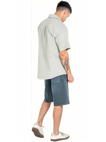 Reell T-Shirt "Resort Cord Shirt" in Grau