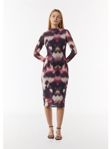 comma Kleid lang in Lila