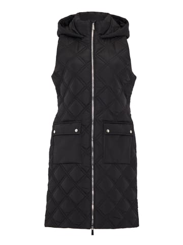 Threadbare Langweste in Black