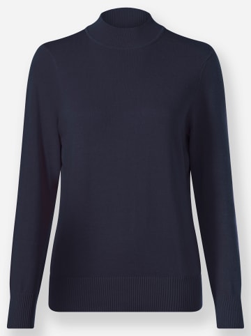 WITT WEIDEN Stehkragenpullover in marine