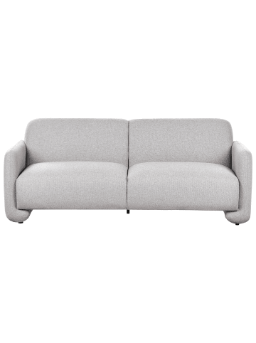Beliani 3-Sitzer Sofa SALAND in Grau - (W) 202 x (H) 82 x (L) 82 cm