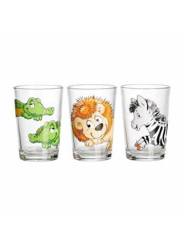 Ritzenhoff & Breker 24er Set Kindergläser Happy Zoo 205 ml in bunt