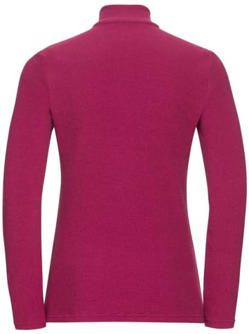 Odlo Longsleeve "Midlayer 1/2 Zip Roy" in Lila