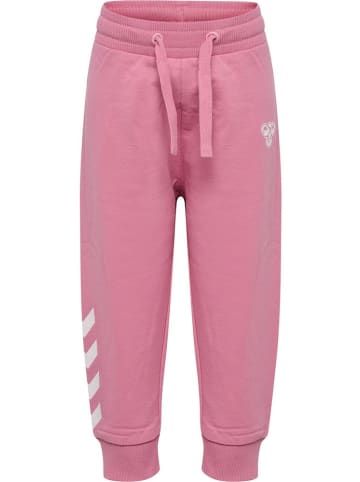Hummel Kinder Sweat Pants "Mini Reg Logo Pants" in Rosa