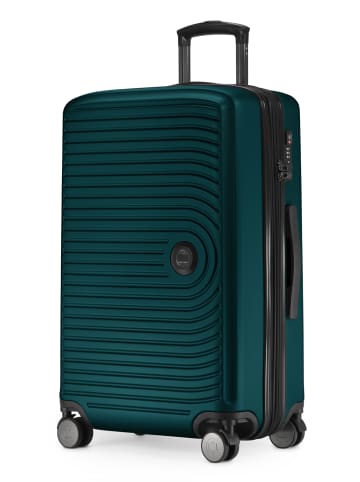 Hauptstadtkoffer Mitte - Mittelgroßer Hartschalenkoffer Koffer TSA, 68cm 88 L in Waldgrün