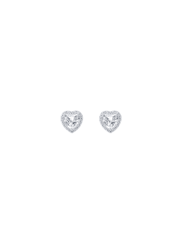 Thomas Sabo Ohrstecker in silber, weiß