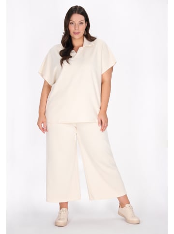 Usha Plus Size Top in Beige