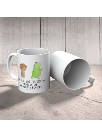 Mr. & Mrs. Panda Kinderpott Schildkröte Maus mit Spruch in Weiß