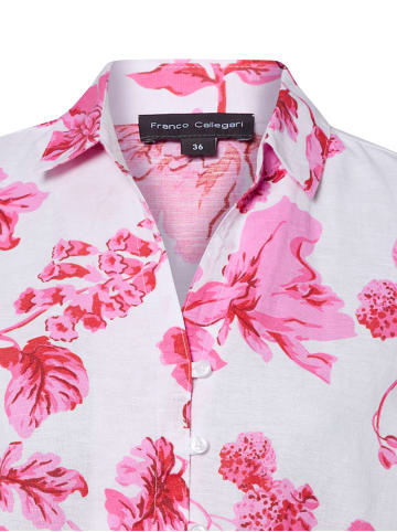 Franco Callegari Bluse Winnie in weiß pink - 0003