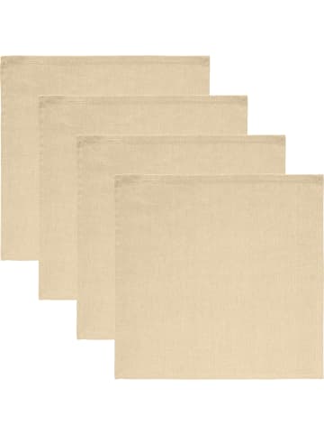 REDBEST Serviette 4er-Pack Tulsa in beige