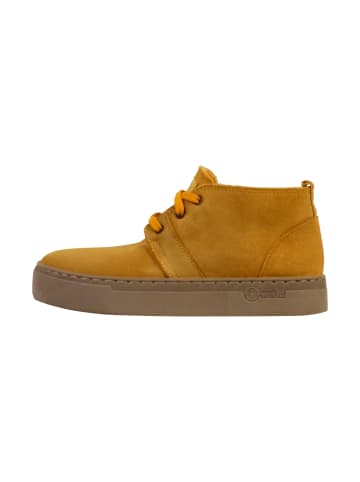 natural world Hohe Sneaker aus Leder Gelb