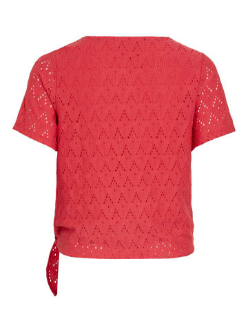 Vila T-Shirt VIAmalina in rot