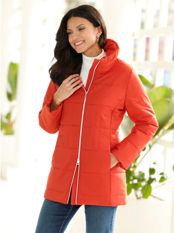Sieh an! Steppjacke in rostrot