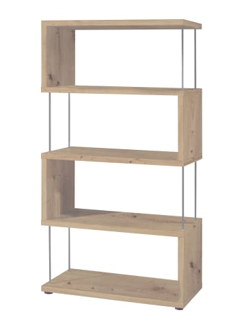 58 aufm Kessel REGAL Elga 66x33x126 Bücherregal Standregal eiche sägerau