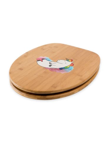 Mr. & Mrs. Panda Toilettenbrille Einhorn Wolke 7 ohne Spruch in Braun